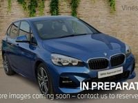 Used BMW 220 Active Tourer M Sport 189 HP (139 kW) 2019 Blue MPV