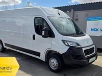 Used Peugeot Boxer 140 HP (102 kW) 2023 White Van