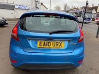 Used Ford Fiesta Zetec 2010 Blue Hatchback