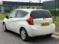 Used Nissan Note Acenta Premium 80 HP (58 kW) 2014 White Hatchback