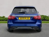 Used Mercedes C200 AMG Line Premium Plus 2019 Blue Estate