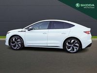 Used Skoda Enyaq iV vRS 245 kW (334 HP) 2025 Moon white metallic SUV