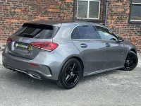 Used Mercedes A180 AMG line 136 HP (100 kW) 2021 Grey Hatchback
