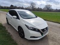 Used Nissan Leaf Tekna 110 kW (150 HP) 2019 White Hatchback