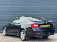 Used Skoda Octavia SE Technology 115 HP (84 kW) 2019 Black Hatchback