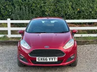 Used Ford Fiesta Zetec 2016 Red Hatchback