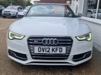 Used Audi S5 Cabriolet Design 333 HP (244 kW) 2012 White Cabriolet