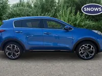 Used Kia Sportage GT-Line 180 HP (132 kW) 2021 Blue SUV