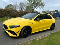 Used Mercedes A35 AMG Premium Plus 2023 Yellow Hatchback