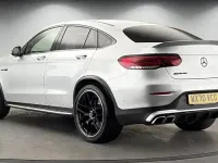 Used Mercedes GLC63 AMG Premium Plus 476 HP (350 kW) 2019 Iridium silver Coupe