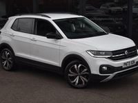 Used VW T-Cross Black Edition 2023 White SUV