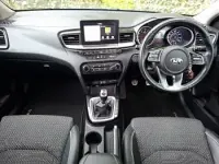 Used Kia Ceed 138 HP (101 kW) 2018 Blue Hatchback