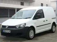 Used VW Caddy Startline 102 HP (75 kW) 2013 White MPV
