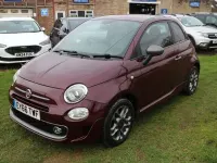 Used Fiat 500S S 2016 Red Hatchback