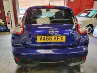 Used Nissan Juke N-Connecta 113 HP (83 kW) 2017 Blue SUV