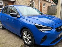 Used Vauxhall Corsa 75 HP (55 kW) 2020 Blue Hatchback