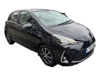 Used Toyota Yaris Hybrid 100 HP (73 kW) 2019 Black Hatchback