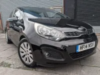 Used Kia Rio 2014 Black Hatchback