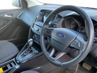 Used Ford Focus Titanium 125 HP (91 kW) 2017 Silver Hatchback