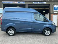 Used Ford Transit Custom Limited 130 HP (95 kW) 2021 Blue Van