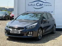 Used Kia Ceed GT-Line 134 HP (98 kW) 2017 Silver Hatchback