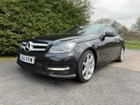 Used Mercedes C250 Sport Edition 2014 Black Coupe