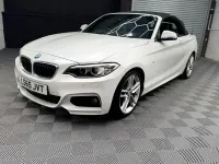 Used BMW 220 M Sport 2015 White Cabriolet