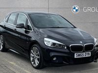 Used BMW 220 Active Tourer M Sport 187 HP (137 kW) 2015 Black MPV