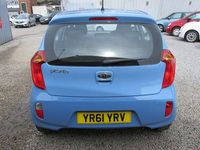 Used Kia Picanto Air 2011 Blue Hatchback