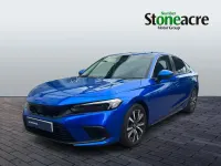 Used Honda Civic Elegance 184 HP (135 kW) 2022 Blue Hatchback