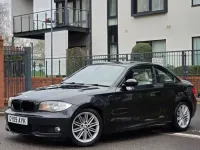 Used BMW 120 Coupé M Sport 2009 Black Coupe