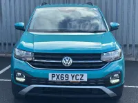 Used VW T-Cross SE 115 HP (84 kW) 2019 Turquoise SUV