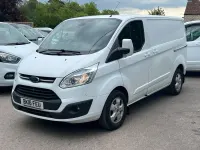 Begagnad Ford Transit Custom Limited 125 HK (91 kW) 2016 Vit Van