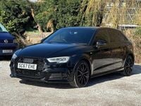 Used Audi A3 Black Edition 190 HP (139 kW) 2017 Black Hatchback
