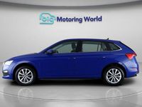 Used Skoda Scala SE Technology 109 HP (80 kW) 2022 Blue Hatchback