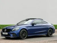 Used Mercedes C43 AMG Premium Plus 390 HP (286 kW) 2019 Blue Coupe
