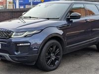 Used Land Rover Range Rover evoque SE 2017 Blue Estate