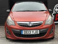 Used Vauxhall Corsa Edition 84 HP (61 kW) 2013 Orange Hatchback