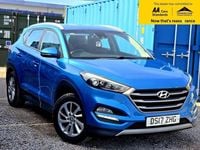 Used Hyundai Tucson SE 141 HP (103 kW) 2017 Blue SUV