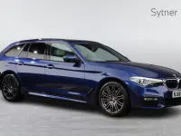 Used BMW 520 M Sport 187 HP (137 kW) 2018 Blue Estate