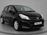 Used Toyota Yaris 101 HP (74 kW) 2013 Black Hatchback