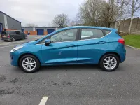 Used Ford Fiesta Zetec 2018 Blue Hatchback