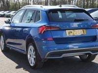 Used Skoda Kamiq SE L Executive 147 HP (108 kW) 2023 Race blue metallic SUV