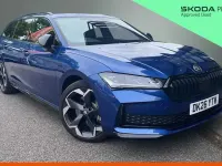 Used Skoda Superb SportLine 261 HP (191 kW) 2026 Cobalt blue metallic Estate