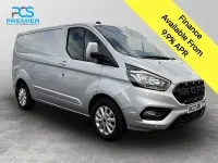 Used Ford Transit Custom Limited 130 HP (95 kW) 2022 Moondust silver (metallic paint) Van