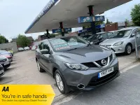 Used Nissan Qashqai Acenta 110 HP (80 kW) 2017 Grey SUV