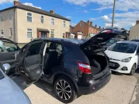Begagnad Nissan Qashqai N-TEC 117 HK (86 kW) 2011 Svart SUV