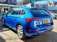 Used Skoda 110 R SE L 81 HP (59 kW) 2023 Race blue metallic Estate