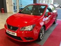 Used Seat Ibiza I-Tech 105 HP (77 kW) 2014 Red Coupe