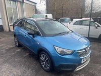 Used Vauxhall Crossland X Elite 81 HP (59 kW) 2018 Blue SUV